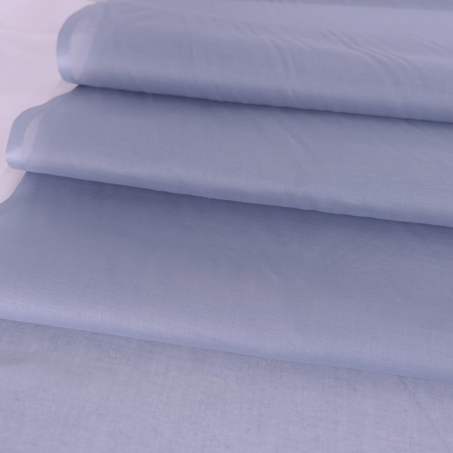 コットンオーガンジー生地・無地(グレー) 10cm単位 切り売り |  | 02