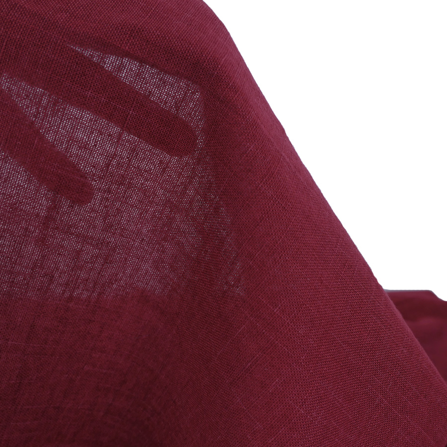 無地かすり風ムラ糸もめん生地 (くれない) 50cm単位 切り売り |  | 04