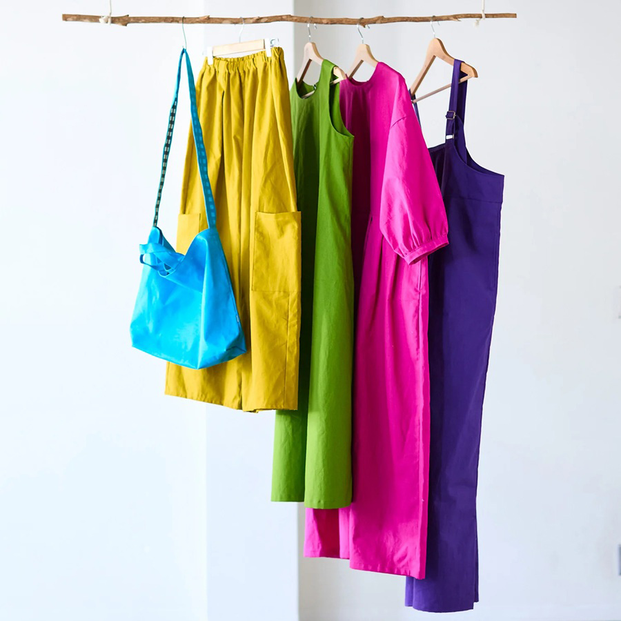 綿麻キャンバス生地 echino (グリーン) 10cm単位 切り売り |  | 10