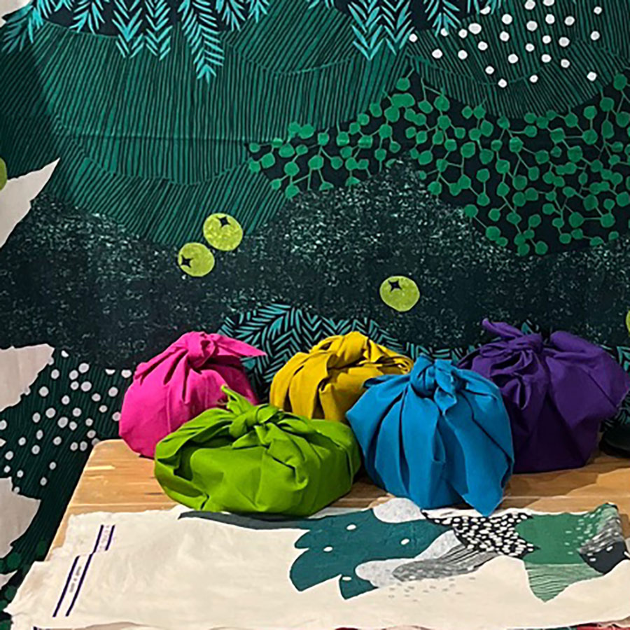 綿麻キャンバス生地 echino (グリーン) 10cm単位 切り売り |  | 14