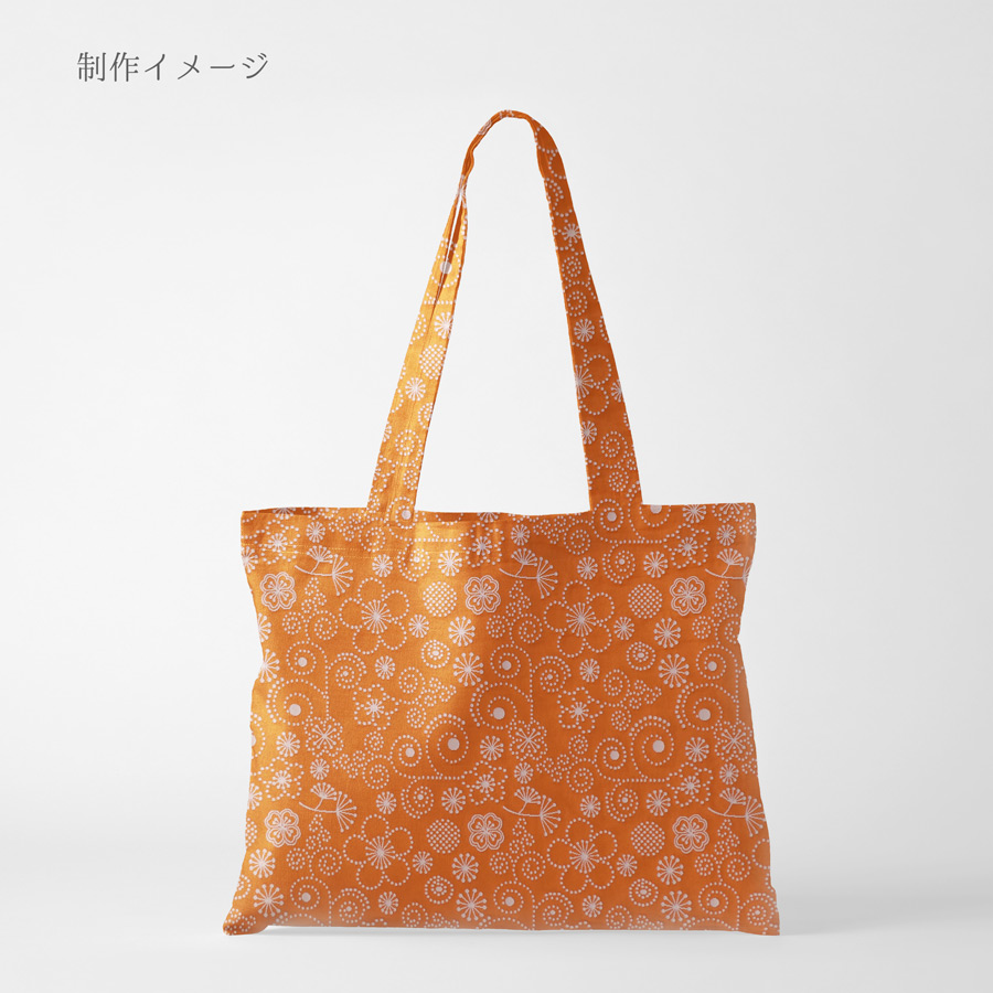 フクレジャガード生地 リバーシブル モダンフラワー(オレンジ) 10cm単位 切り売り |  | 05
