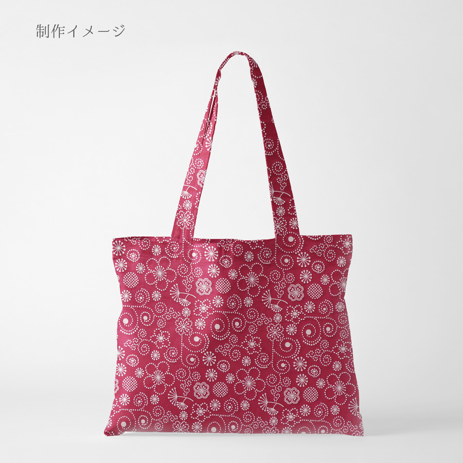 フクレジャガード生地 リバーシブル モダンフラワー(赤) 10cm単位 切り売り |  | 05