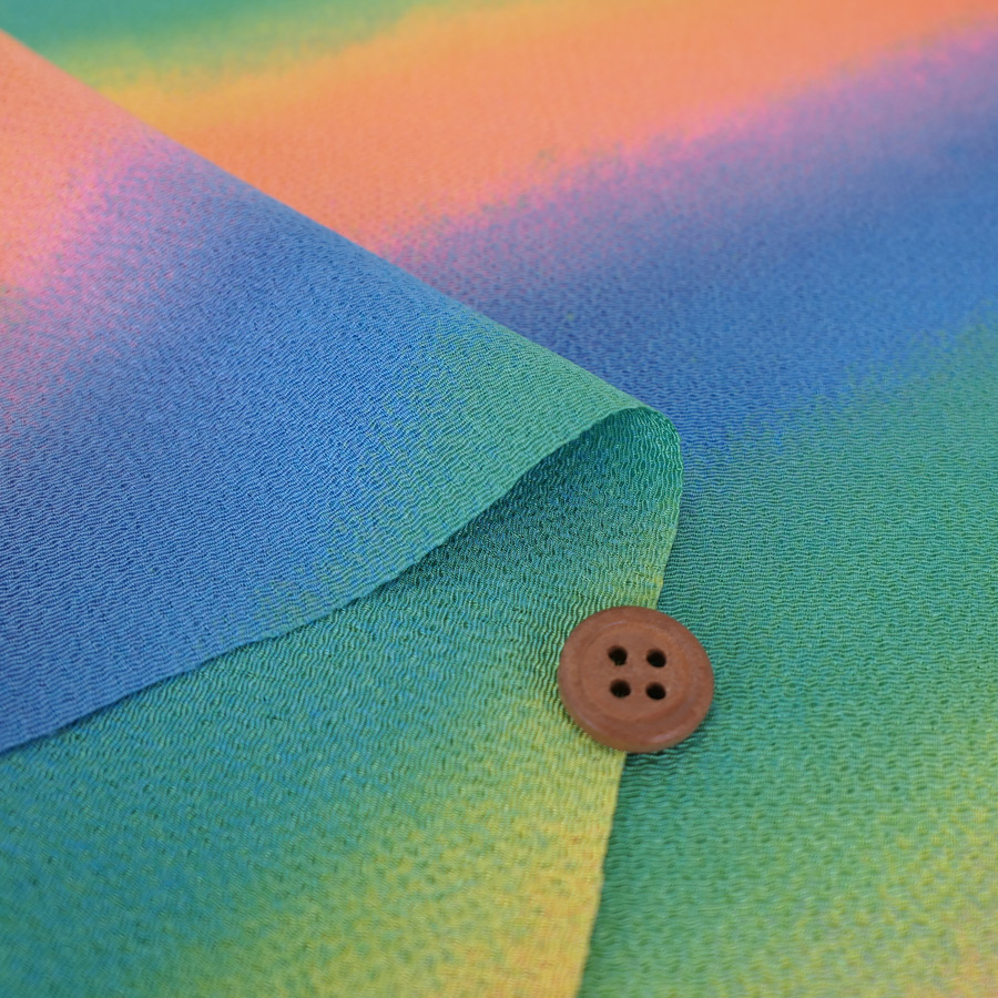 ちりめん生地グラデーション(虹霞) 10cm単位 切り売り |  | 01