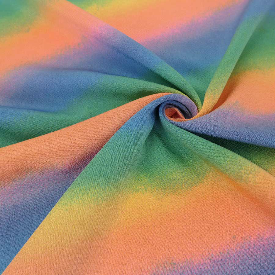 ちりめん生地グラデーション(虹霞) 10cm単位 切り売り |  | 04
