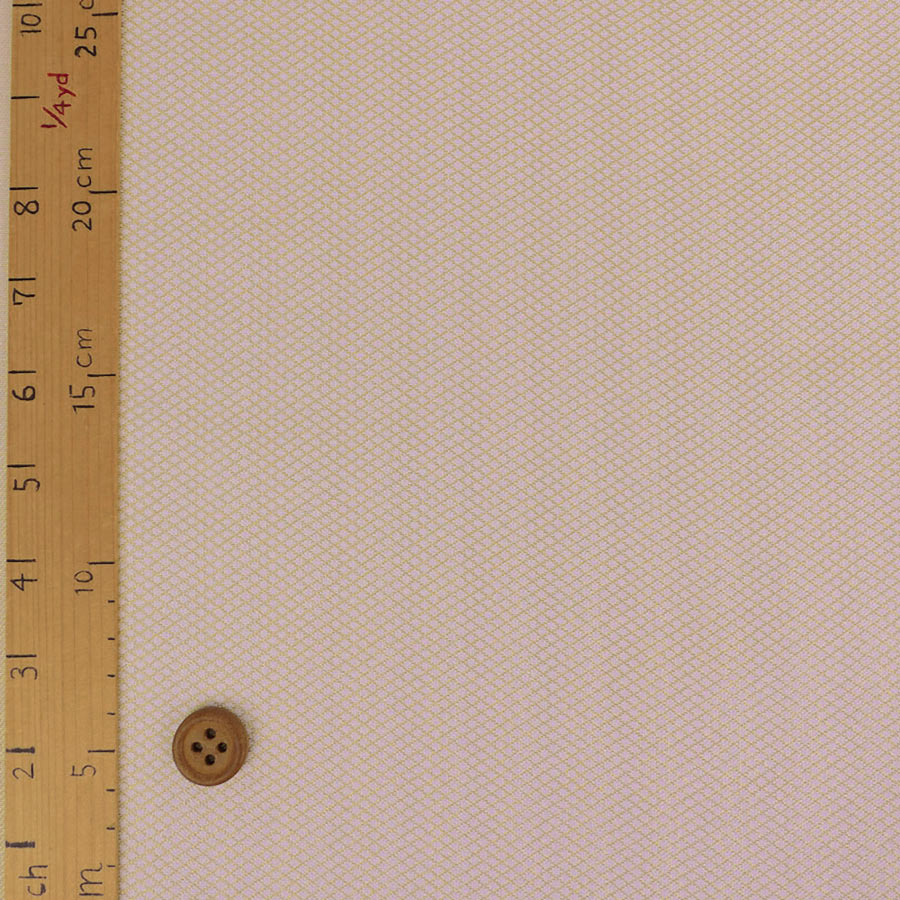 金襴生地(金らん) 干支向き 小さな斜め格子(クリーム) 10cm単位 切り売り |  | 02