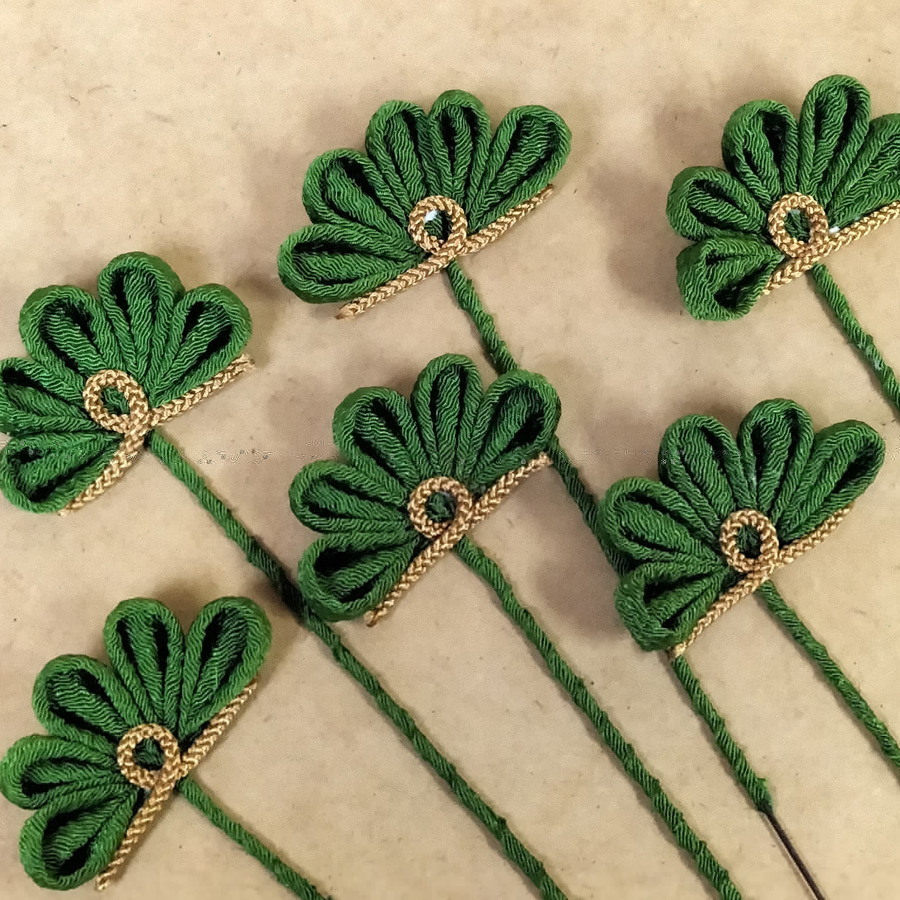 ちりめん手芸キット お細工門松 |  | 04