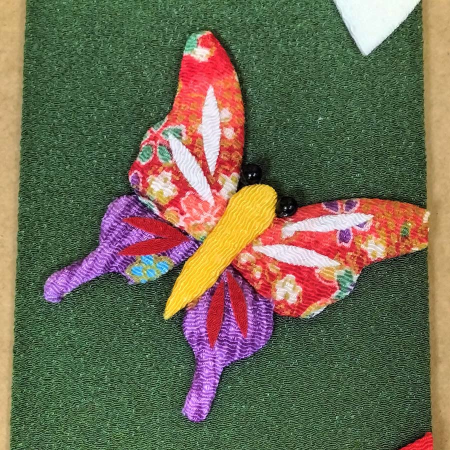 ちりめん手芸キット 風物短冊 4月 花見の宴蝶の舞 |  | 05