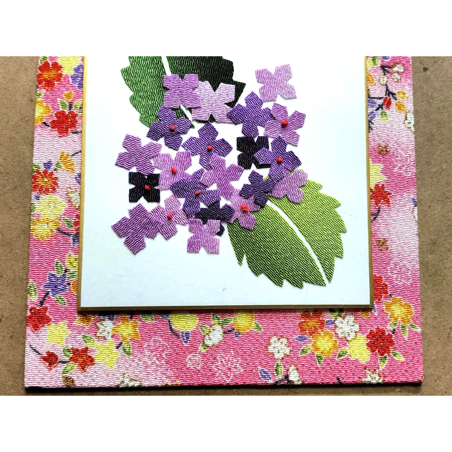 ‼️‼️切り絵　貼り絵　和紙　花の絵 シルバー額縁付き 楽天市場】完成品 ちぎり絵 小色紙 ぼたん スタンド付 石川紙業