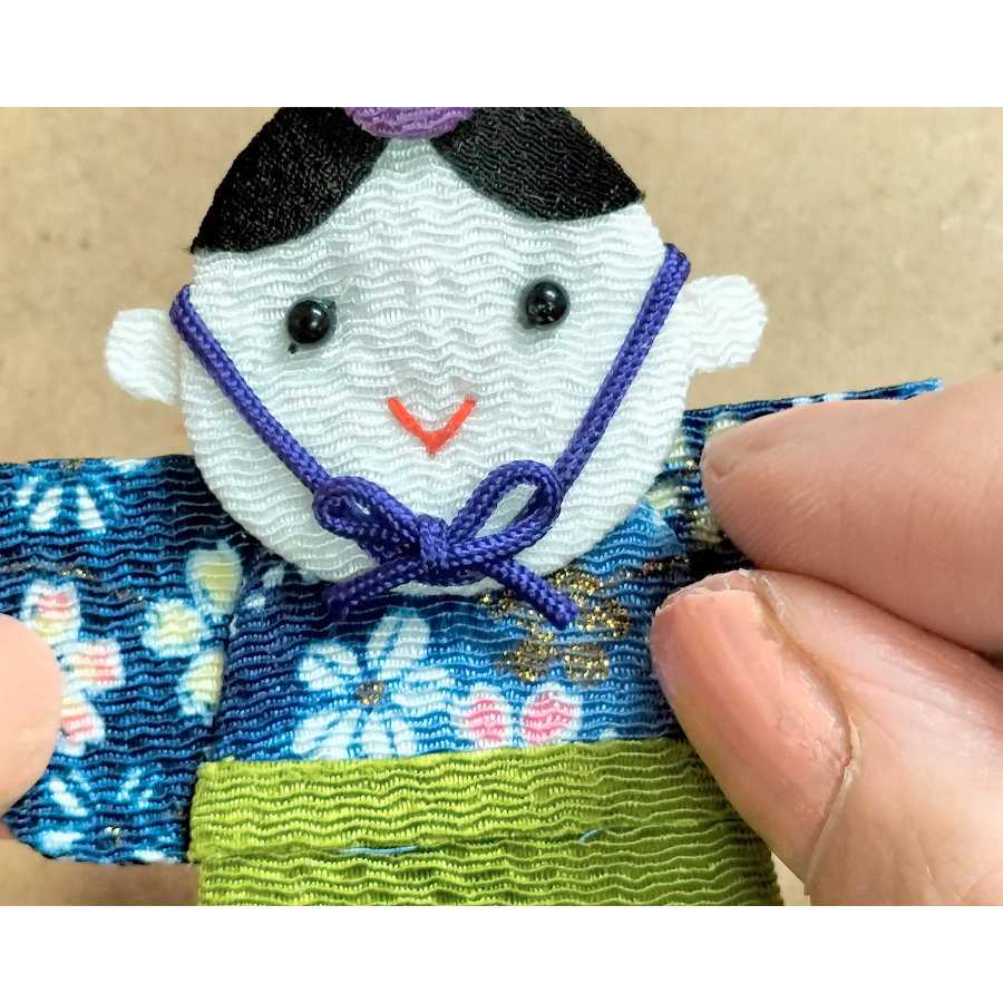 雛人形手作りキット ぷくぷくリース 仲良しひな祭り |  | 06