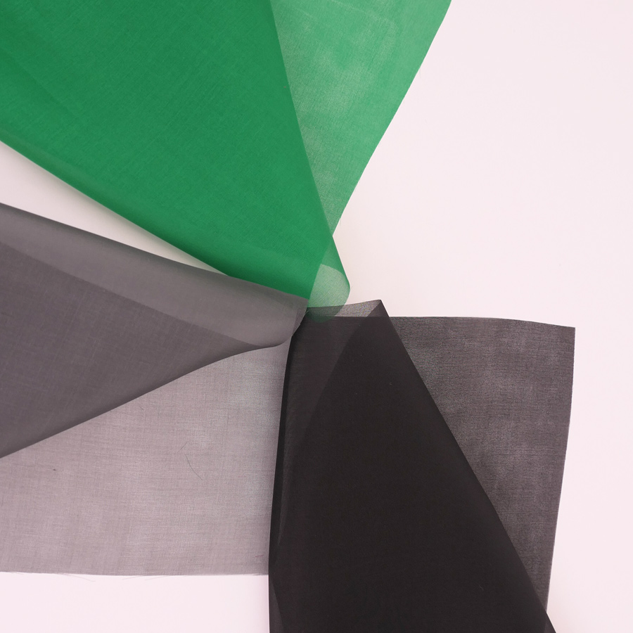 ベトナム製シルクオーガンジー(約45×25cm) 単色 つまみ細工用 |  | 15