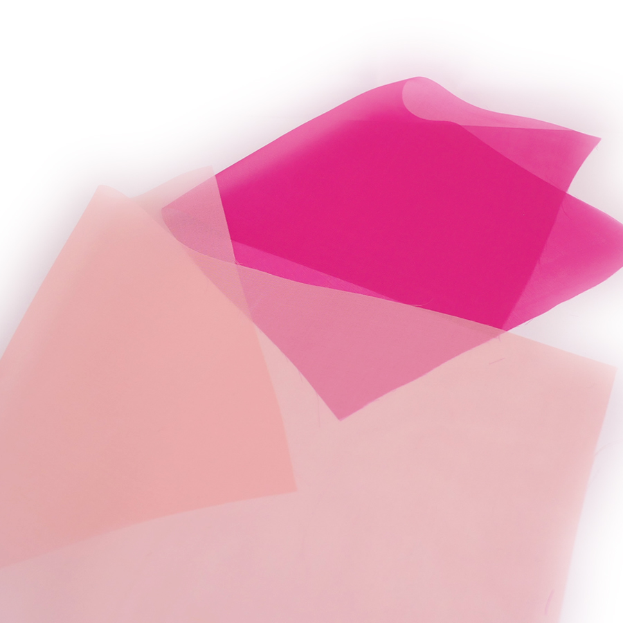 ベトナム製シルクオーガンジー(約45×25cm) 20色セット つまみ細工用 |  | 04