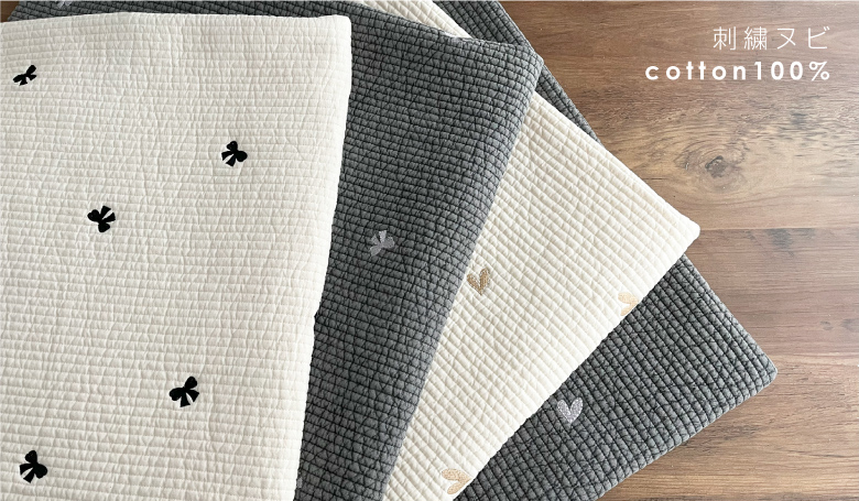 綿麻キャンバス 生地 布 綿80％ 麻20％ 花柄　北欧風 おしゃれ