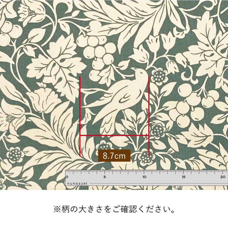 生地 ぶどうととりさん 綿ツイル コットン100％ 50cm単位販売 商用利用可 花柄 植物柄 ボタニカル おしゃれ 鳥柄 コットンこばやし :  ko-ktns30n78 : 生地布地の専門店 nunozuki - 通販 - Yahoo!ショッピング