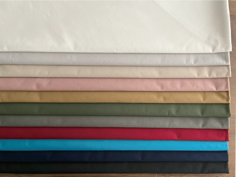 タイプライター生地 布 綿100％ 無地