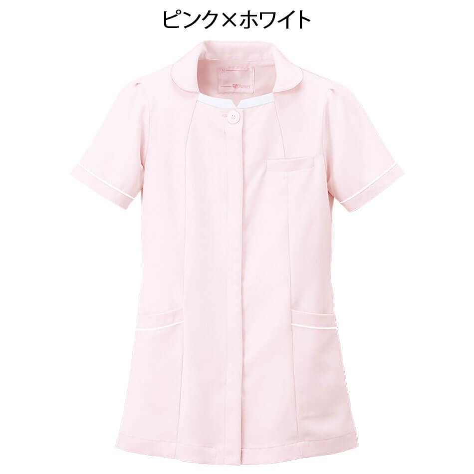 マシュマロツイル　配色パイピングジャケット