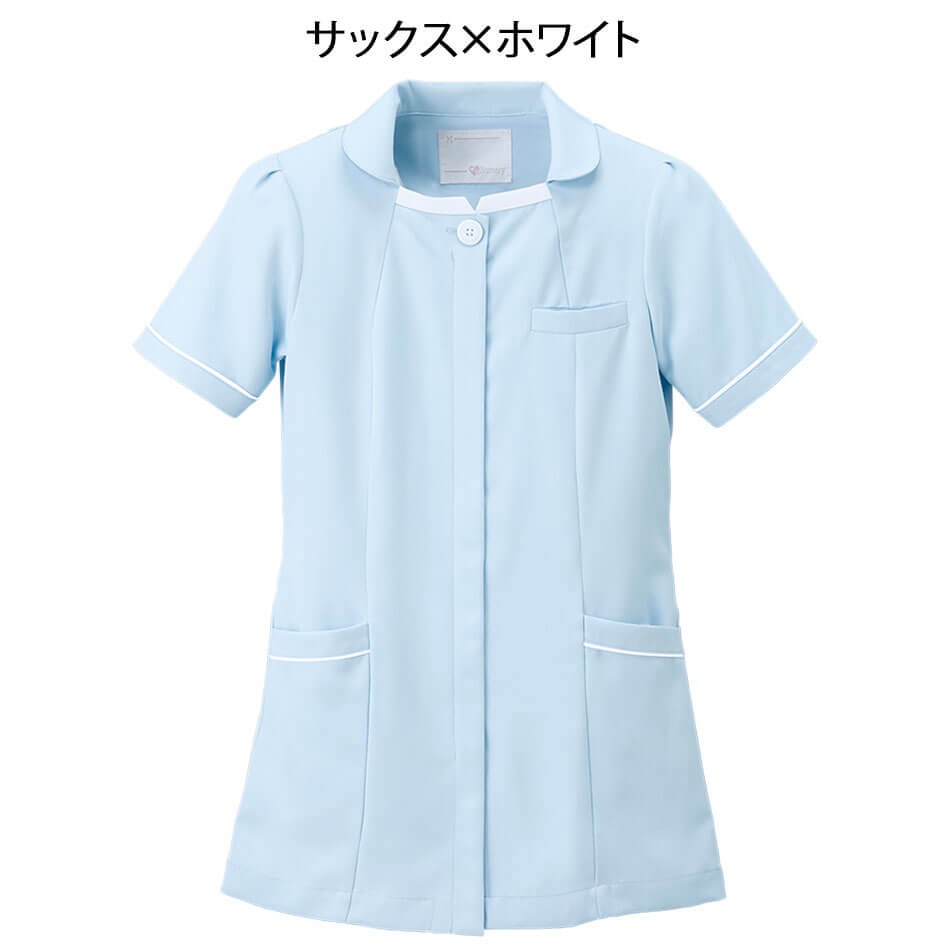 マシュマロツイル　配色パイピングジャケット