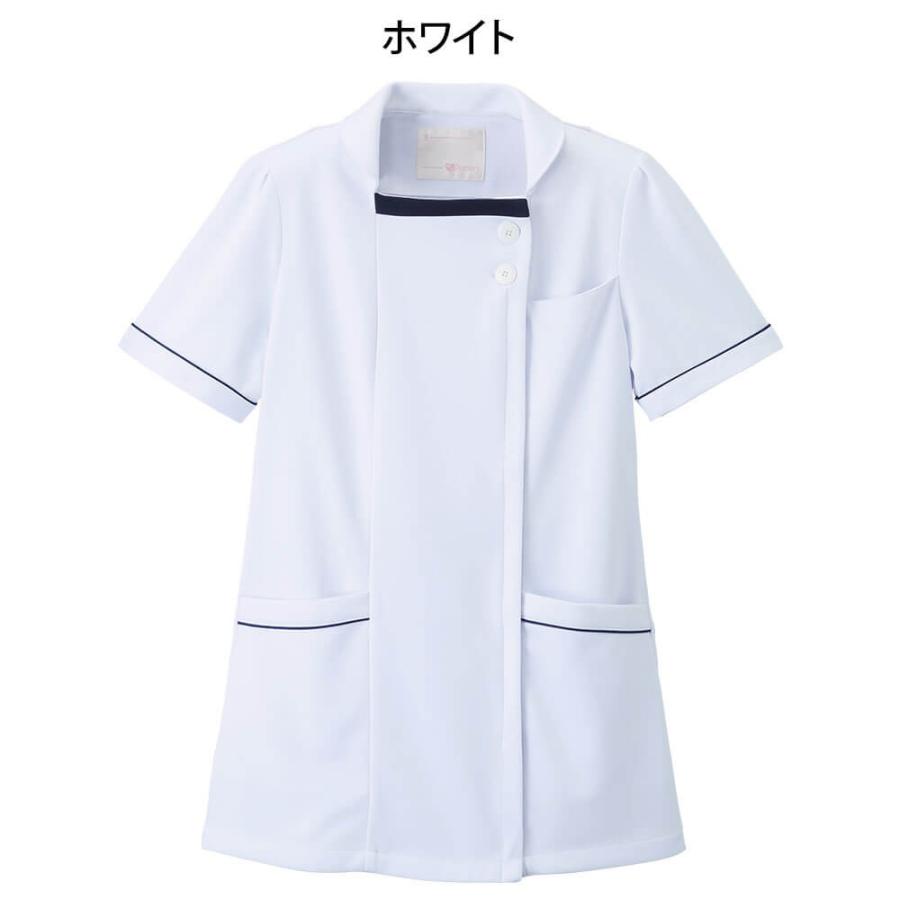 人気 おすすめ人気 おすすめ白衣 女性 ナースウェア アクティブストレッチ・ネオ 配色パイピングジャケット(4L 5L) 制服、作業服 