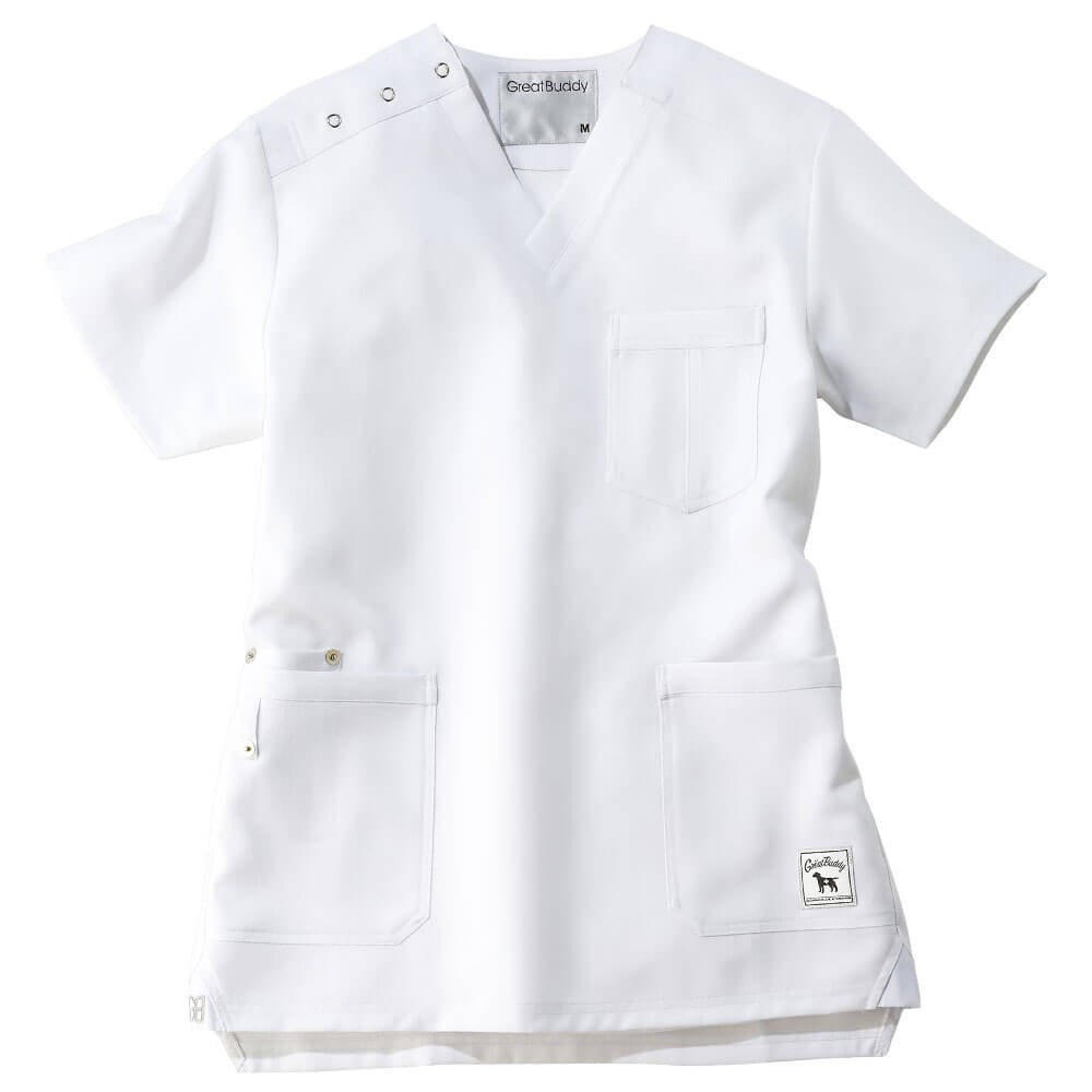グレートバディ ヘリンボーンストレッチスクラブ(Unisex)