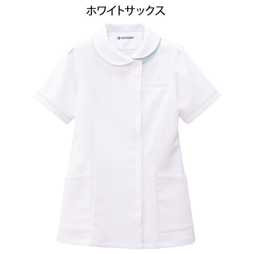 制電クールストレッチ アシメ衿ジャケット