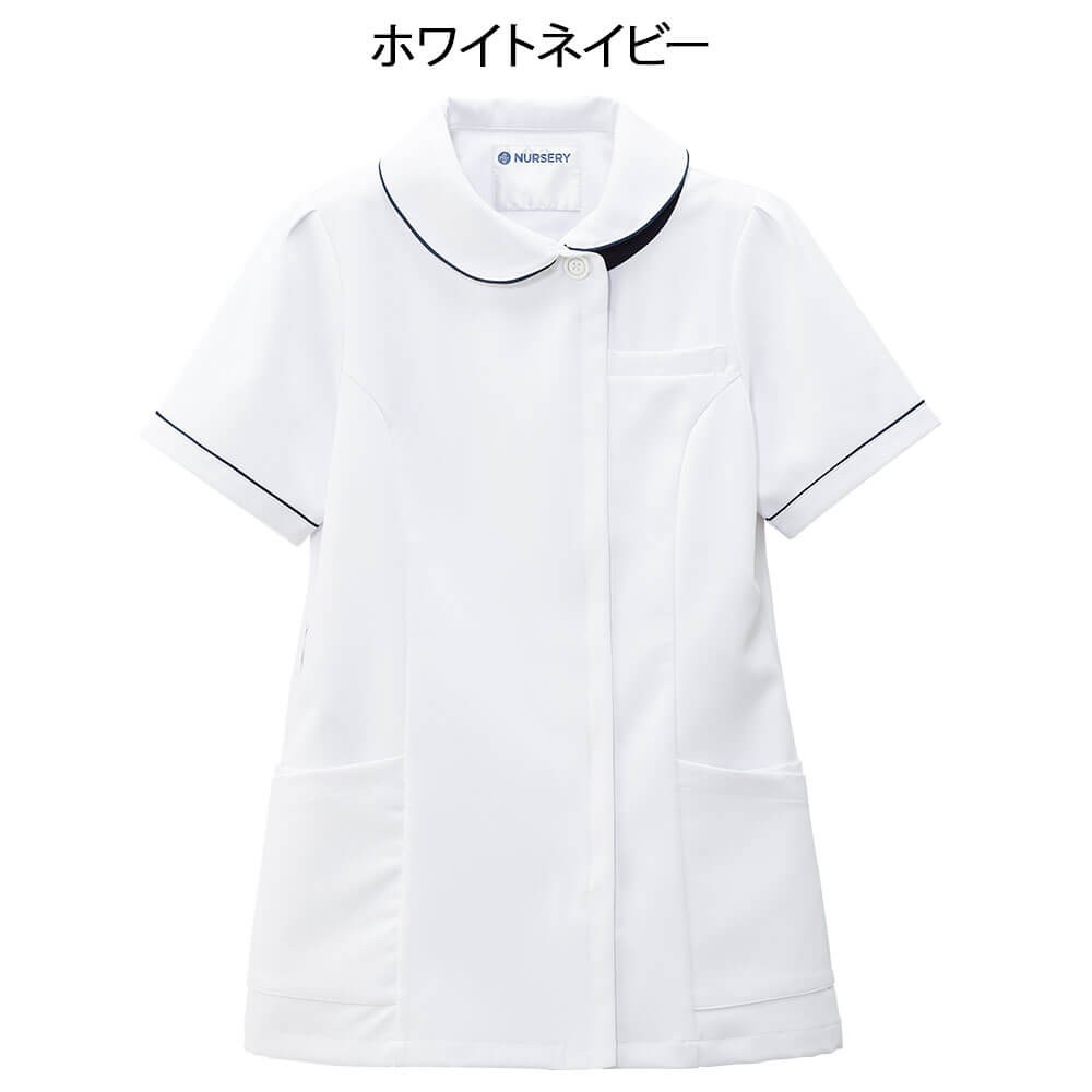 制電クールストレッチ アシメ衿ジャケット