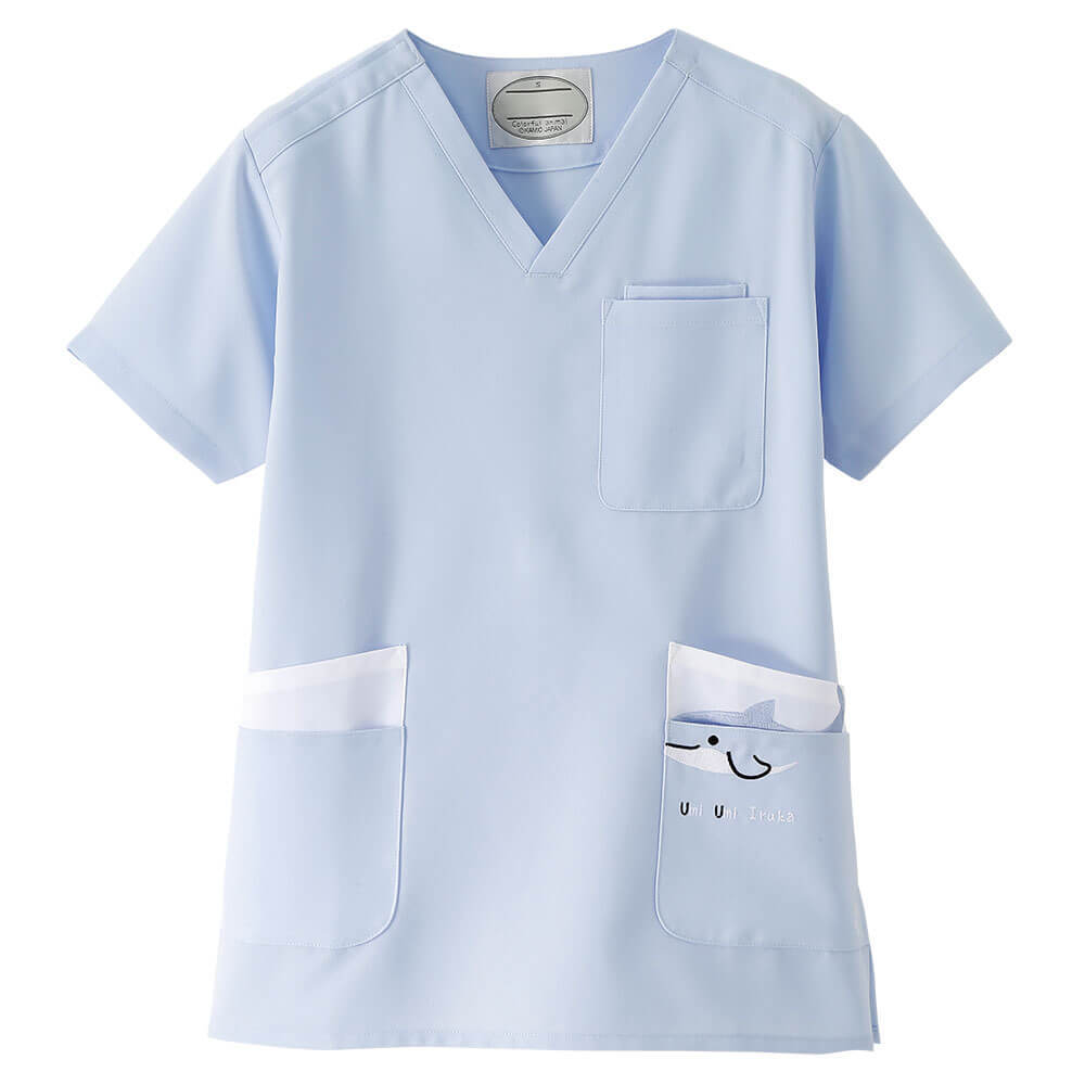 カラフルアニマル 海のスクラブ(男女兼用)