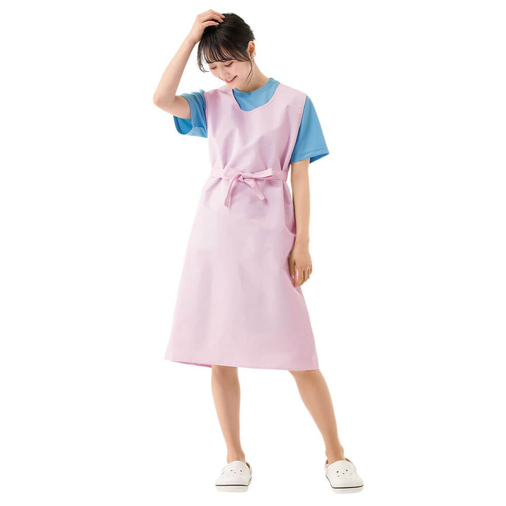 ナースリー 透湿防水入浴介助エプロン(ロング)