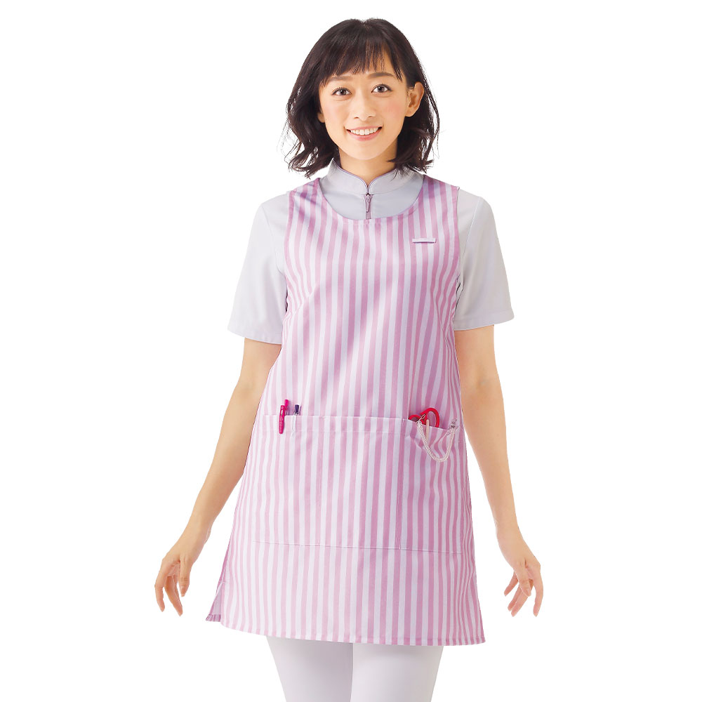 NEWストライプエプロン(チュニック型)
