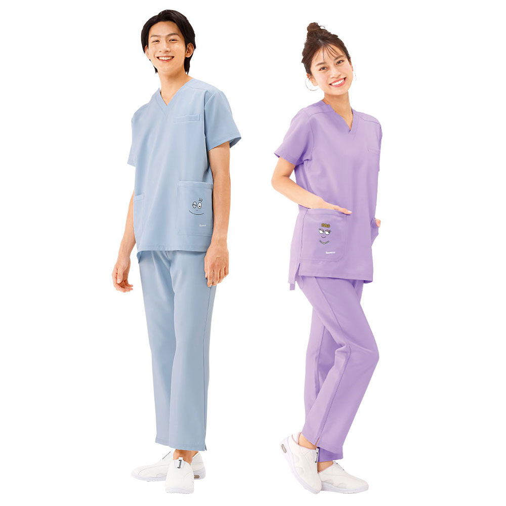 バーバパパ スクラブジャケット(Unisex)