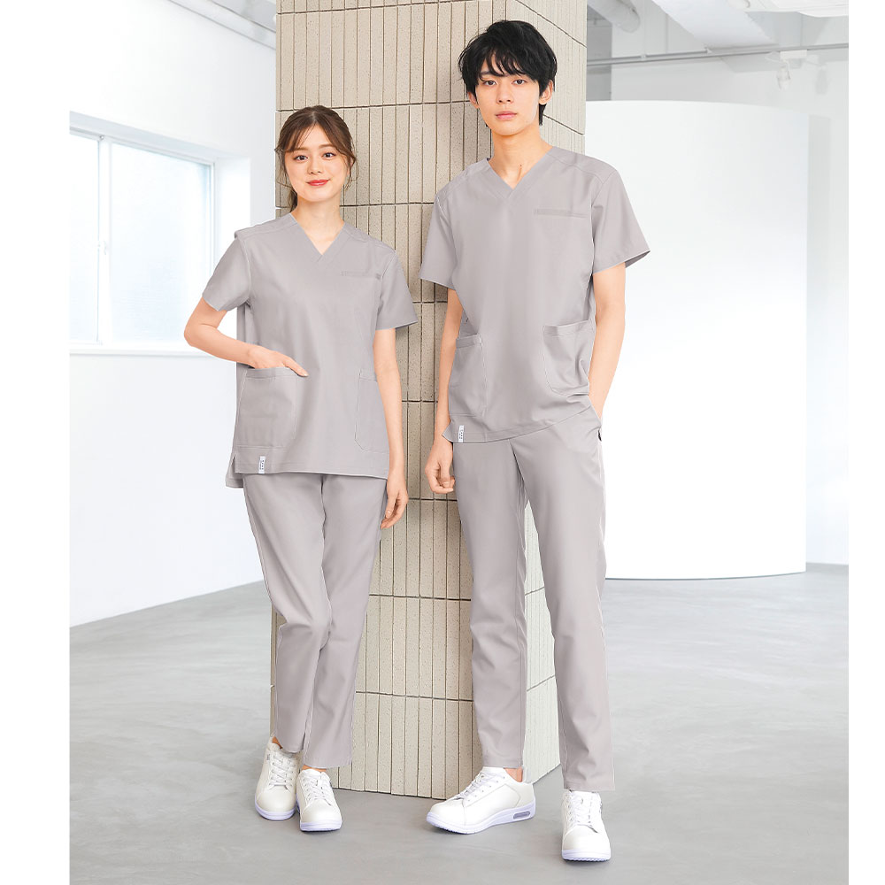 【待望★】 医療 ナースリー ナース 男女兼用 メンズ レディース 白衣 看護 介護用衣料・寝巻き