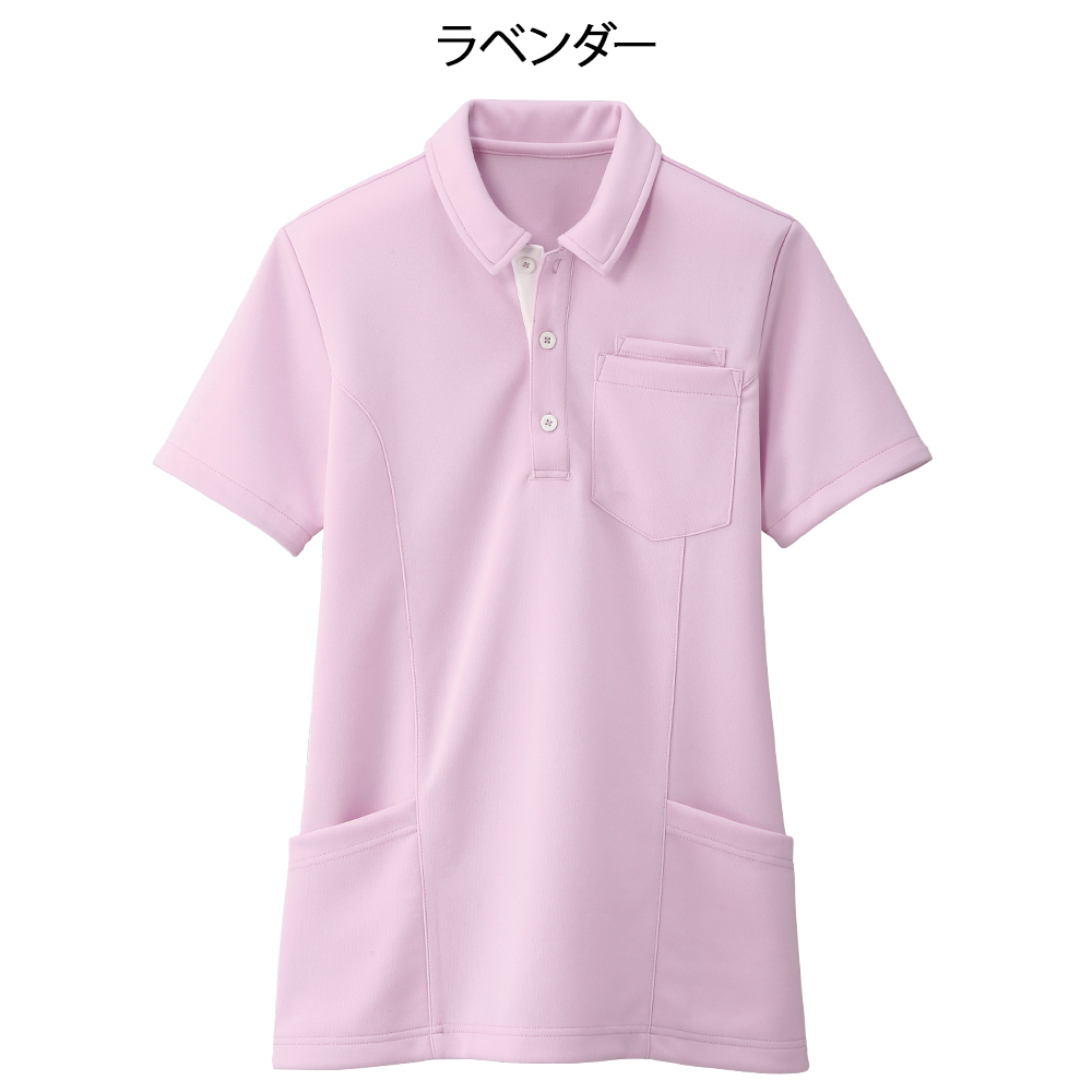 看護 介護 病院 保育士 ケア ヘルパー ユニフォーム 透けにくいポロシャツ(レギュラー)｜nursery-y｜04