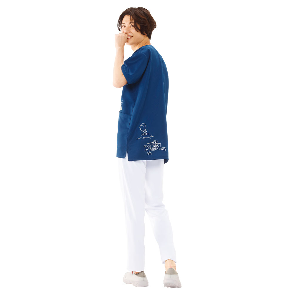 トムとジェリー チャーム付きスクラブ2(Unisex)