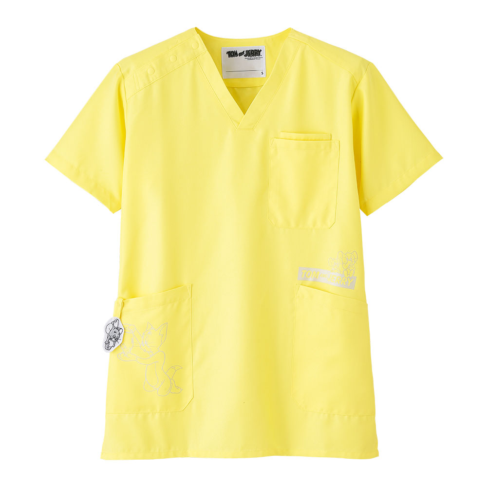 トムとジェリー チャーム付きスクラブ2(Unisex)