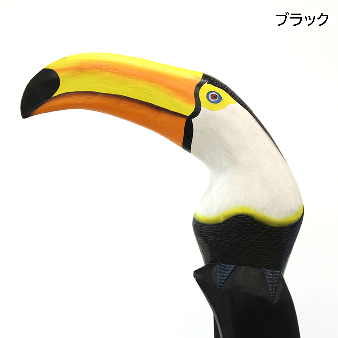 木彫り 置物 オオハシ_D3 - メルカリ