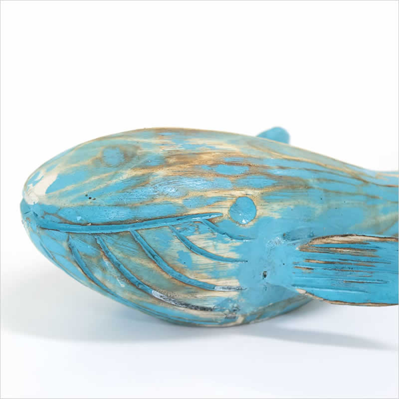 ウッド クジラ オブジェ 海系 インテリア 飾り オーナメント