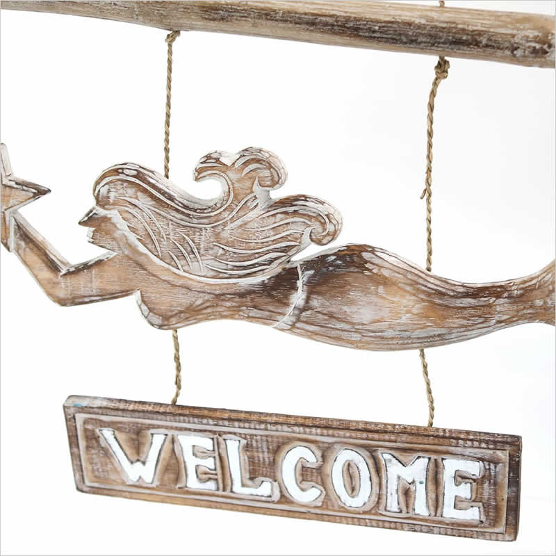 ウェルカムボード マーメイド インテリア 飾り 吊るす オーナメント