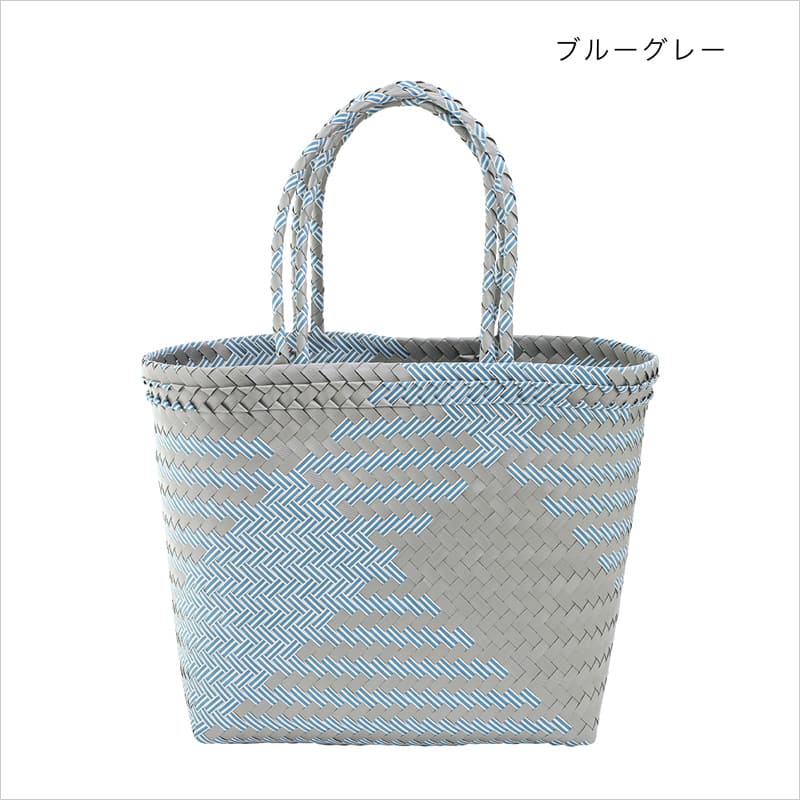 パサールバッグ ミックスL バリ島 メルカドバッグ かごバッグ