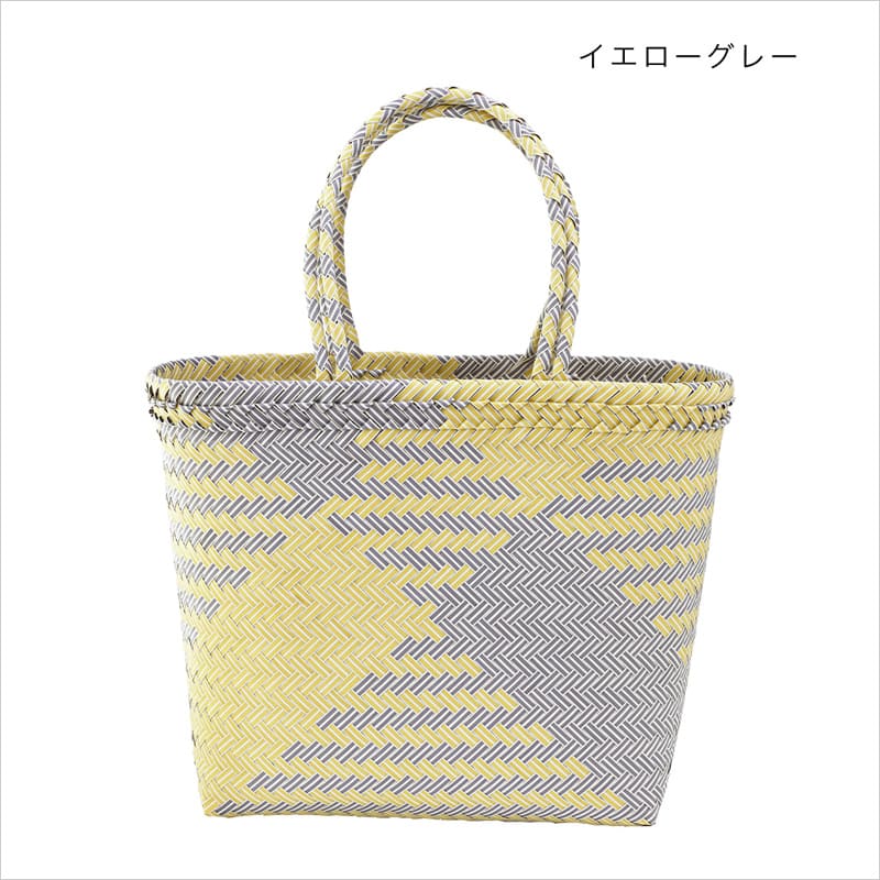 パサールバッグ ミックスL バリ島 メルカドバッグ かごバッグ