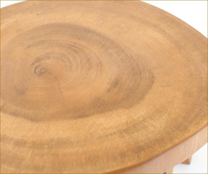 切り株スツール 無垢 木製 スツール おしゃれ アジアン雑貨 椅子 いす