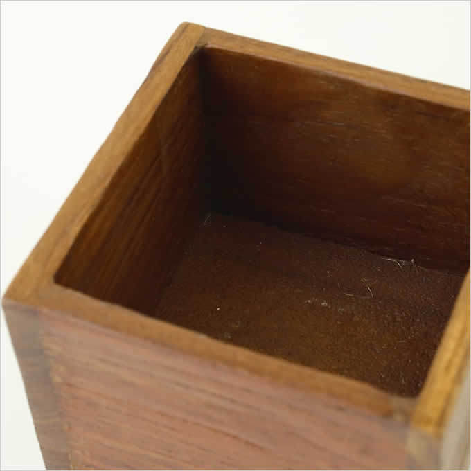 チークボックス 小物入れ BOX 収納 木 ウッド ミニ 小さい プラント