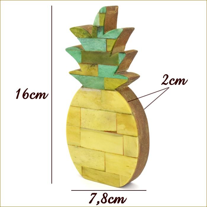 ボーンスタンド パイナップル パイン オブジェ 置物 飾り - アジアン家具と雑貨の販売サイト「Nusa」