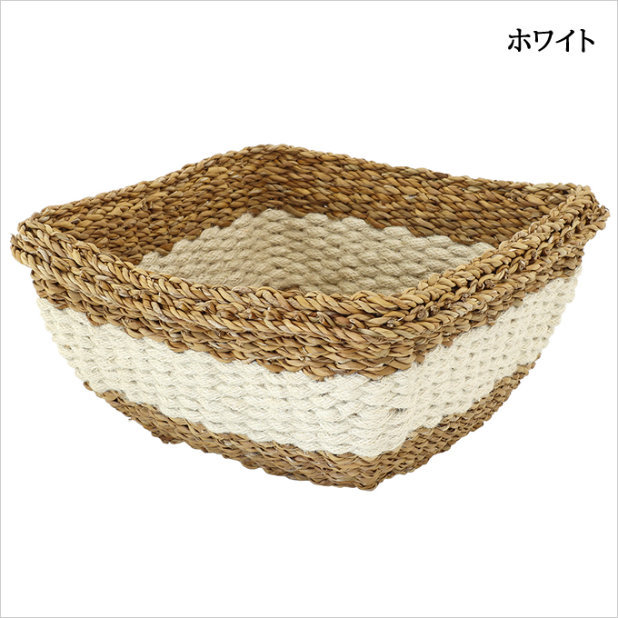 フルーツバスケット スクエア バスケット 水草 かご カゴ 小物入れ