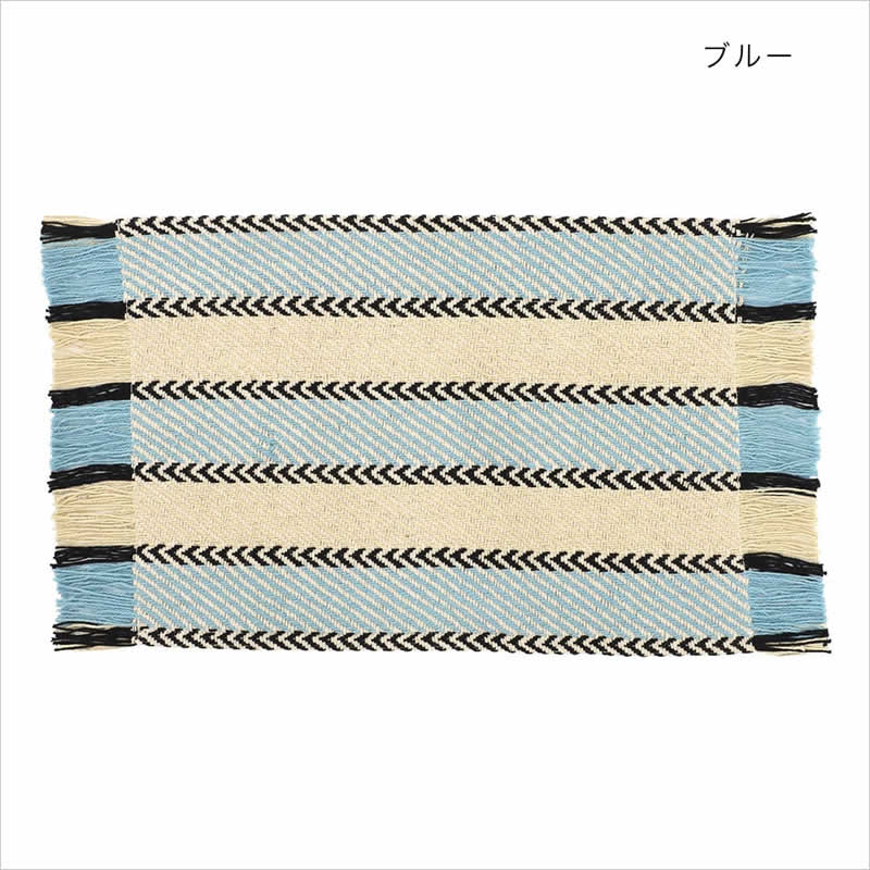 ランチョンマット ランチマット ガラオリ 布 シンプル ストライプ