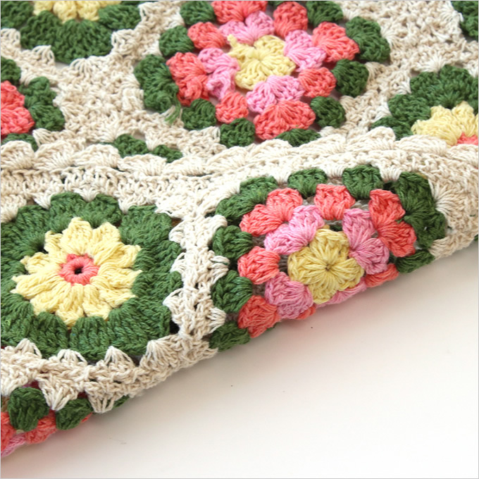 ランチョンマット ランチマット ガーデンクロシェット かぎ針編み