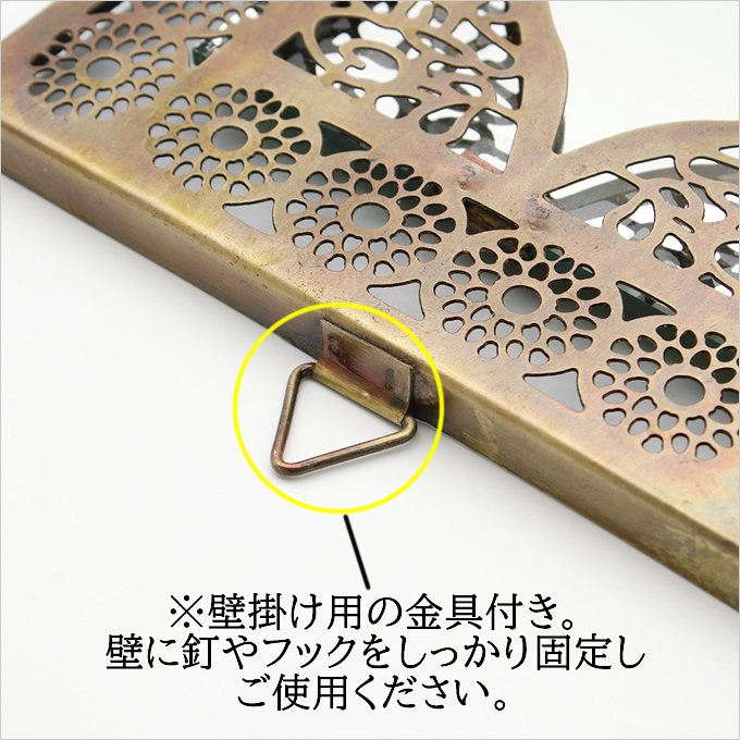 モロッカン ハンギングミラー L 鏡 ミラー 壁掛け オリエンタル