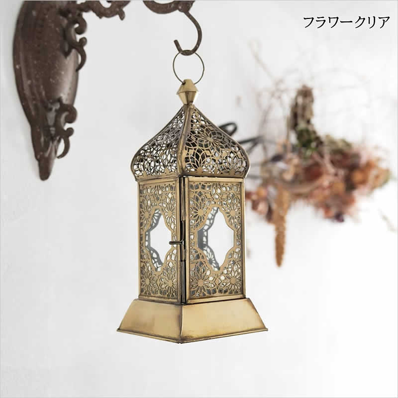 モロッカン ランプ M ライト 照明 カラフル ガラス モロッコ