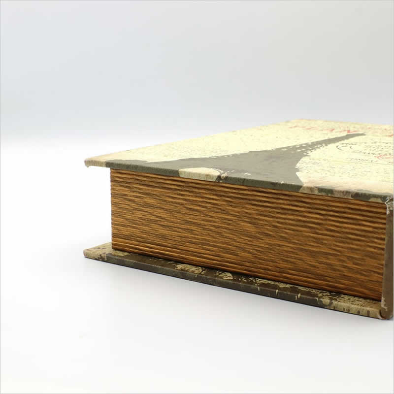 ブックボックス L エッフェルタワー 収納 小物入れ ボックス 本 洋書