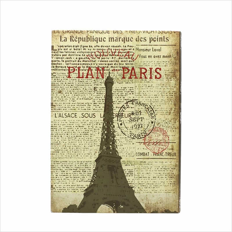 ブックボックス L エッフェルタワー 収納 小物入れ ボックス 本 洋書