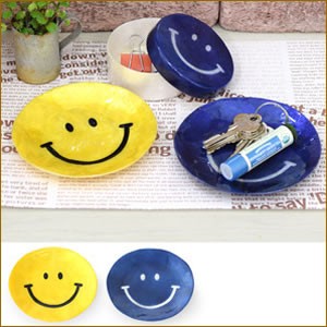 カピススマイルトレイ にこちゃん スマイル ニコちゃん POP テーブル