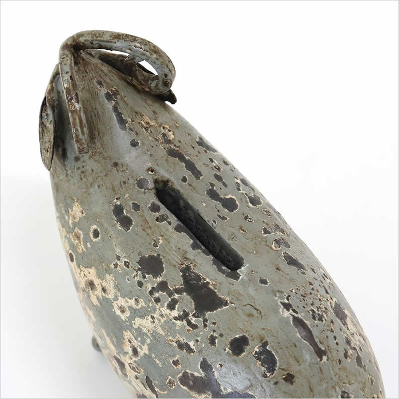 ブロカント アイアン 貯金箱 ヒツジ 金属 インテリア オブジェ 置物