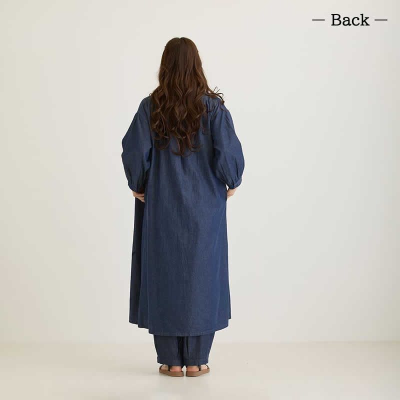 PORINA ワンピース ケディ レディース ロングチュニック インド デニム